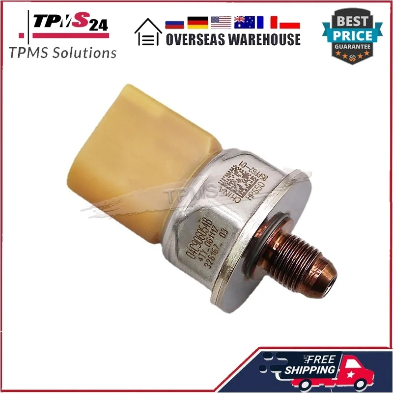 

Fuel Rail Pressure Sensor 04C906054B 85PP62-01 For 15-18 AUDI A1 8X/VW GOLF/POLO 1.0 PETROL