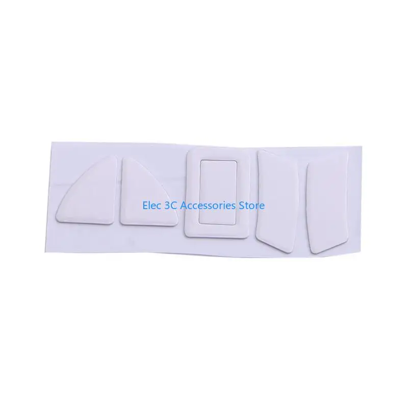 Y51A Mouse Skate Stickers Rounded Curved Edges Mouse Feet for Viper