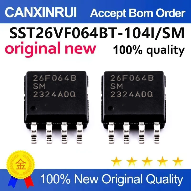 （5pcs-10pcs）Brand new original SST26VF064B-104I/SO package SOP16 SST26VF064B memory chip
