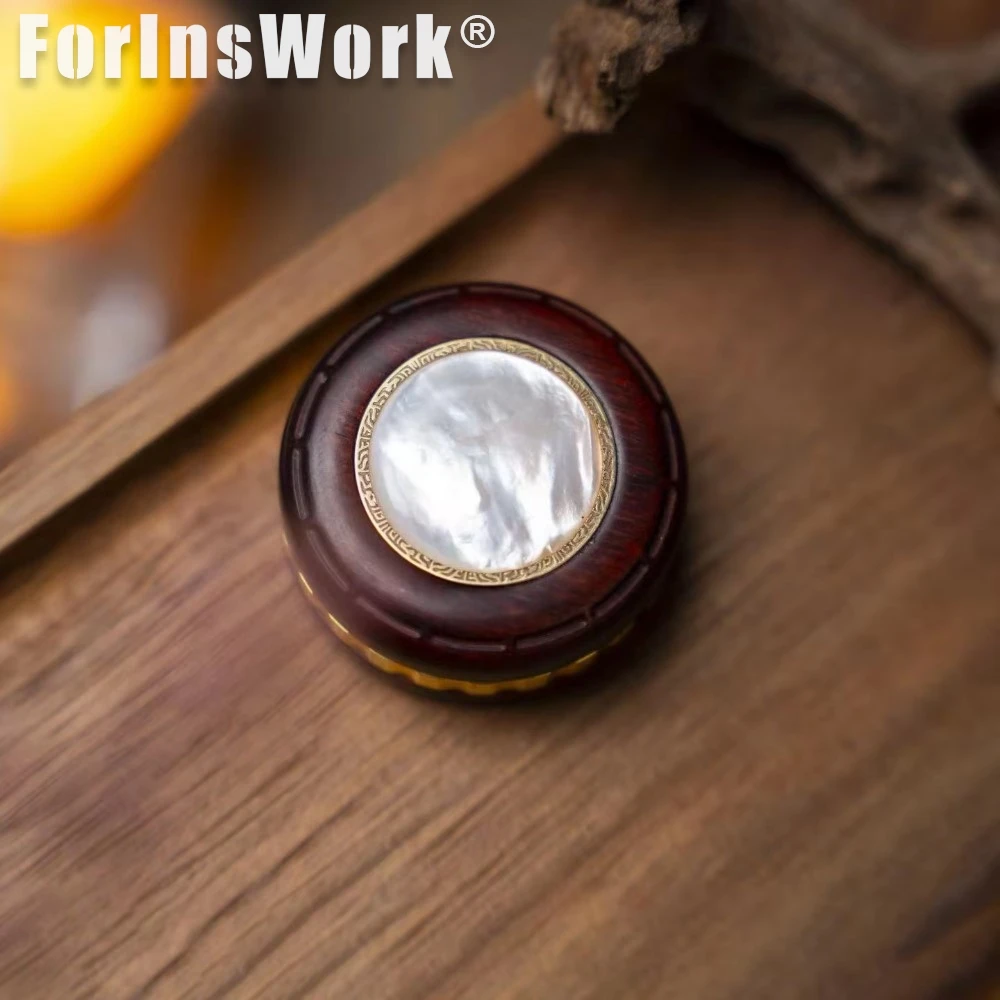 Fanking Arcane Domain bois de santal rouge Fidget Spinner cliquet boules magnétiques haptique pièce Fidget jouets