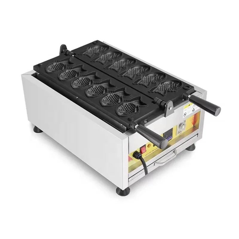 

Stainless Steel Maker Fish Waffle Maker Pie Mini Cone Pot Custom Mold Fish Sharpeyaki Spoon Machine