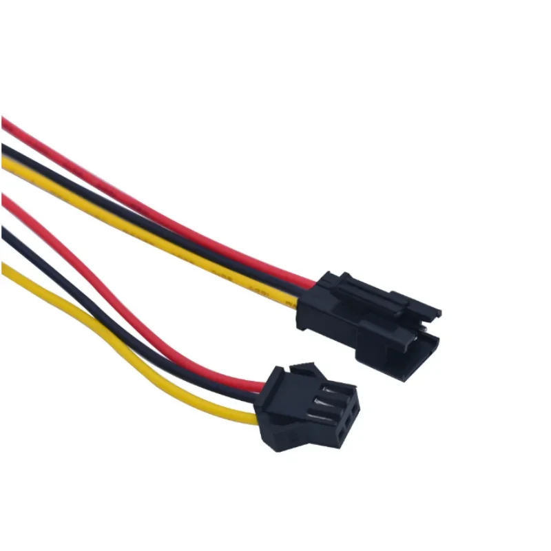10pcs 15cm Long JST SM 2P 3P Male Plug to Female Wire Connector LED Connectors 2Pin 3Pin