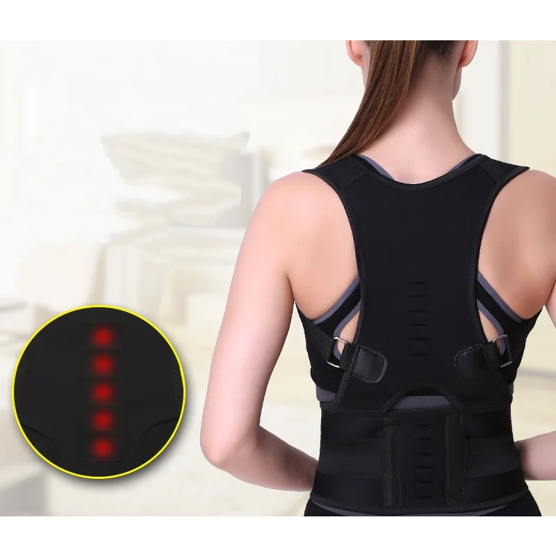 

Back Support Belt Posture Corrector Women Men Adjustable Brace Lightweight Breathable Correct Bad Posture Relieve Pain Scoliosis