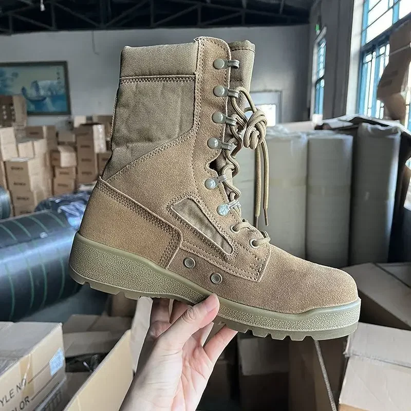 Zapatos de Senderismo Profesionales para Hombre 2026, Botas de Montaña Antideslizantes para Hombre, Color Marrón, para Campismo al Aire Libre