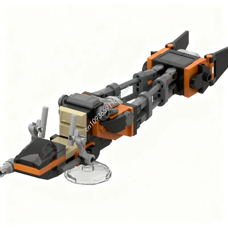 

100pcs MOC Star Battle Liibel Repulsorsled Model Building Blocks Construction Toy Christmas Gifts Idea Education Brick Kids