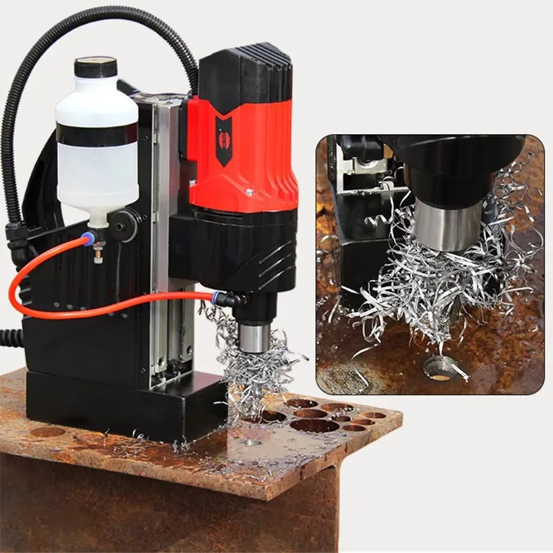 Magnetic Drill 220V Multifunctional Portable Bench Drill Core Drill Stepless Speed 0-650rpm