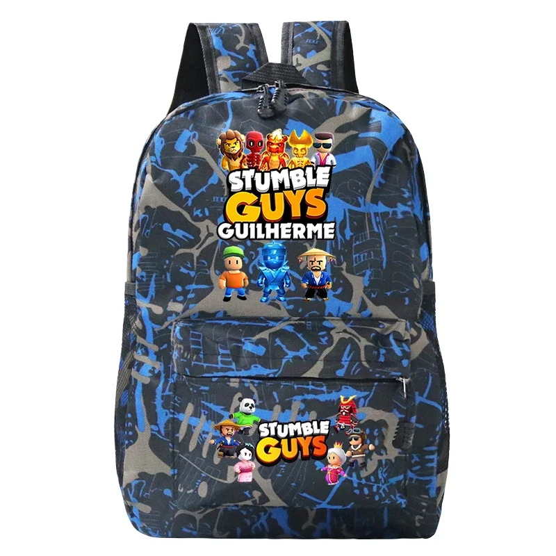 

Stumble Guys Backpack Students Casual School Bags Children Backpack Boys Girls Laptop Rucksack kids gift Bag Mochlia