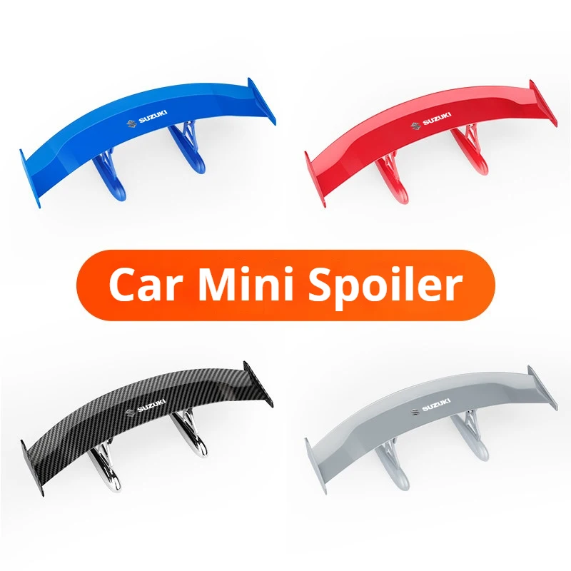 

Carbon Fiber Appearance Car Mini Spoiler Rear Wing For Suzuki SWIFT SX4 Jimny Liana Samurai