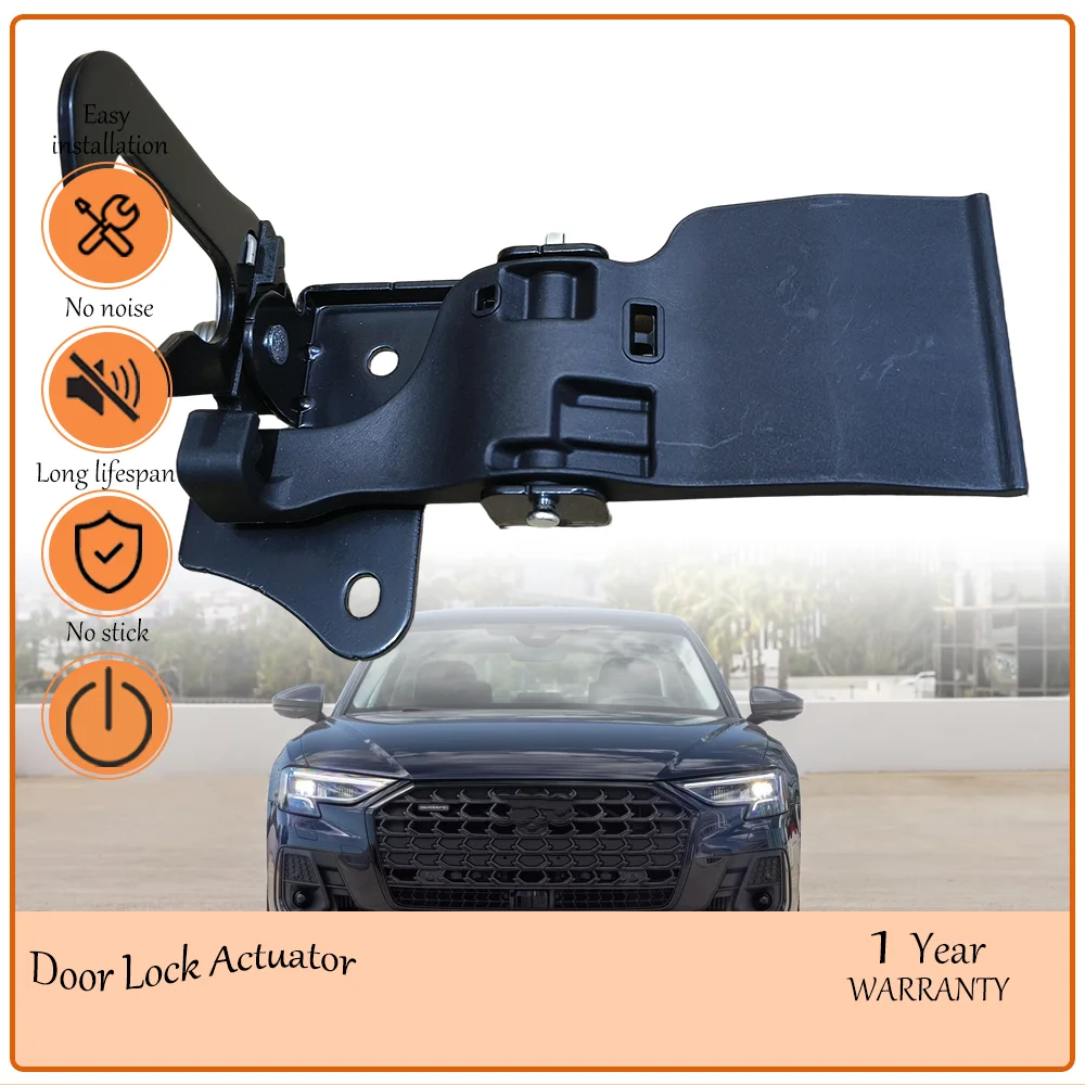 Steadfast-Crafted Front Upper Bonnet Catch Lock Latch,Fit for Audi A8 S8 2017 3.0L 4.0L 6.3L, Direct Replace oem 4H0823485C