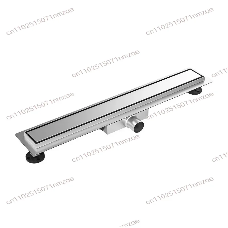 Modern Dedicated 304 Stainless Steel Floor Drain Invisible Inlay Linear Design
