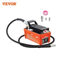 VEVOR Air Hydraulic Pump 10,000 PSI 1/2 Gal Reservoir Foot Actuated Air Treadle for Auto Body Frame Machines and Pulling Post