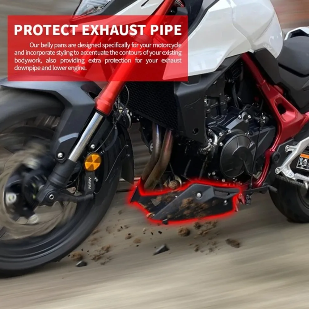 Motorcycle Belly Pan Lower Engine Chassis Guard Decorate Finish Plate Accessories for Honda CB750 CB 750 Hornet 2023 2024 2025