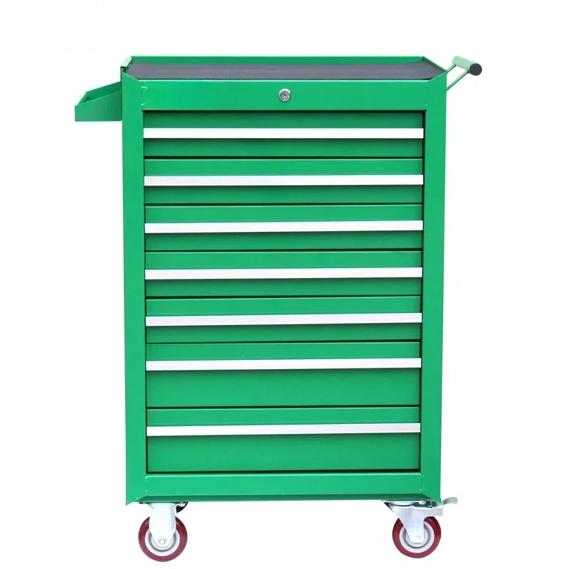 Hand-pushed maintenance tool cart Hardware parts Auto repair tool cart Multifunctional tool cabinet trolley