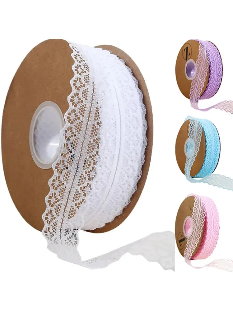 1/5/10 Yards Spitzenband, 3 cm breit, Vintage-Muster, Bänder zum Selbermachen, für Bekleidung, Nähen, Stoff, Geschenkverpackung, Party-Dekorationen