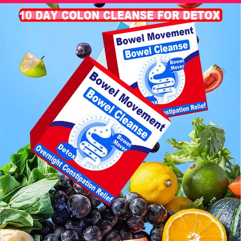 Kerupa Bowel Movement Cleanse Detox for gut health Cleanse Detox per la salute dell'intestino Limpieza Detox para la salud