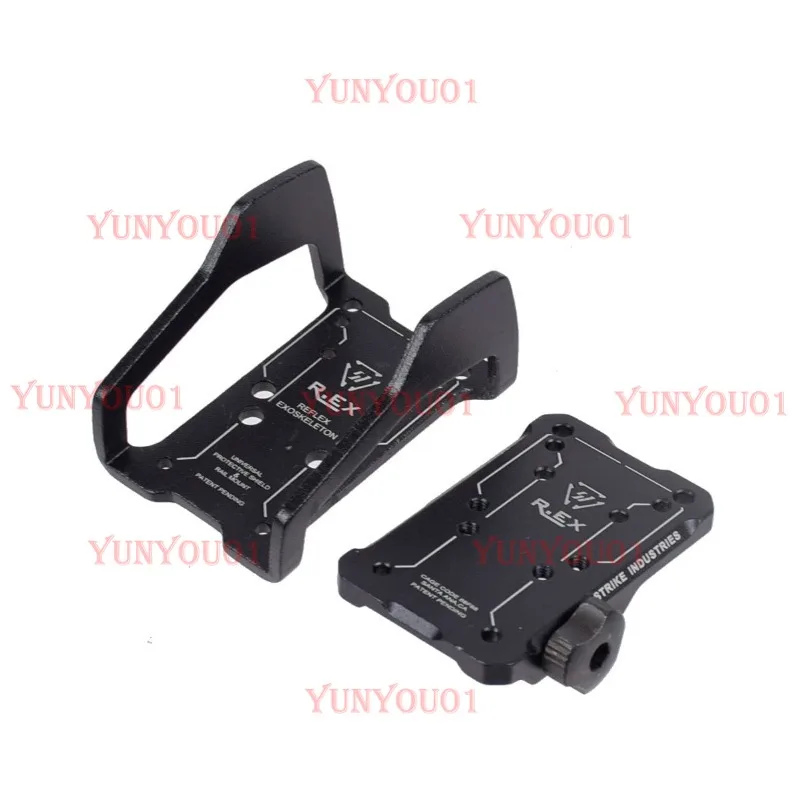 REX Guide Bracket Red Point Aiming Exoskeleton Aluminum Alloy Aiming Lens Clip Bracket DOC Mirror Bridge Protective Cover