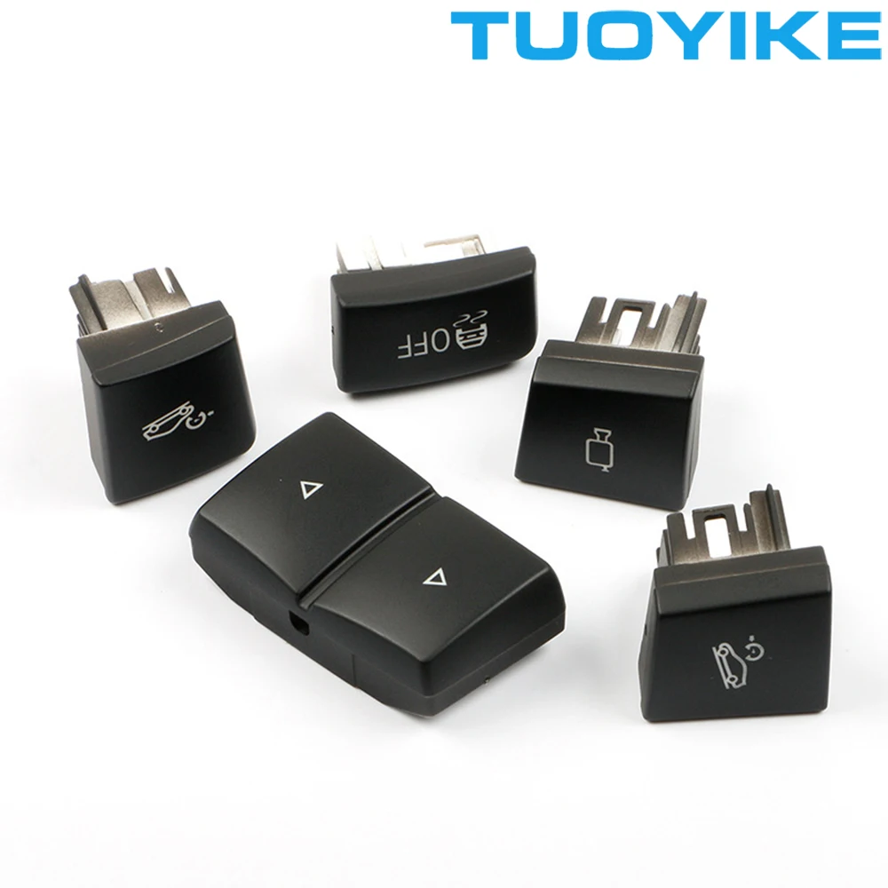 LHD Car Interior Console Sport Comfort Switch Button ESP Anti-slip Trim Cover For BMW 5 / 6 /7-Series F10 F07 F06 F12 F01 F02 view 2