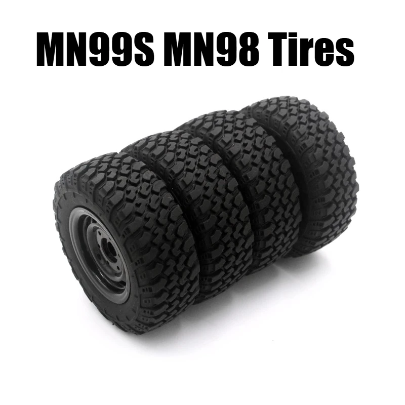 

MN MN99S MN98 RC Remote Control Car Spare Parts, Off-road Tire Wheel Spare Parts