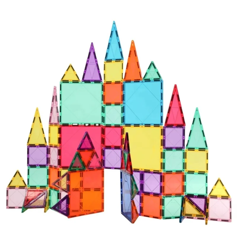 Building Blocks Rivet Toys Tiles Children's Construction Set Gift Box