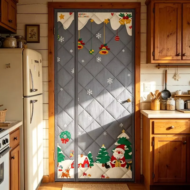 christmas-double-panel-windproof-thermal-insulation-magnetic-auto-closure-no-drill-screen-door-for-indoor-outdoor