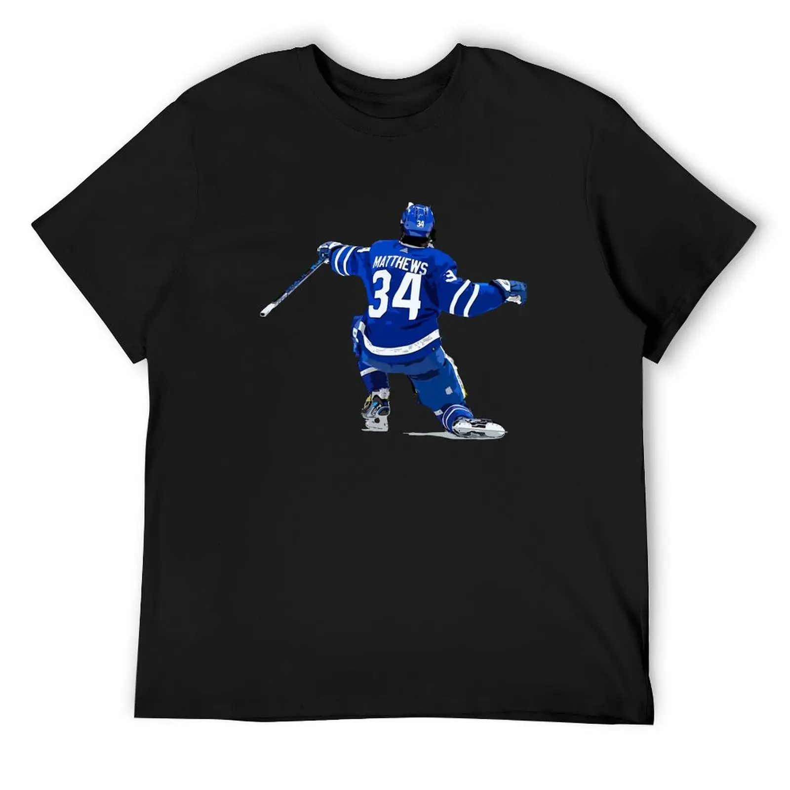 

auston matthews T-Shirt oversizeds vintage plain white t shirts men