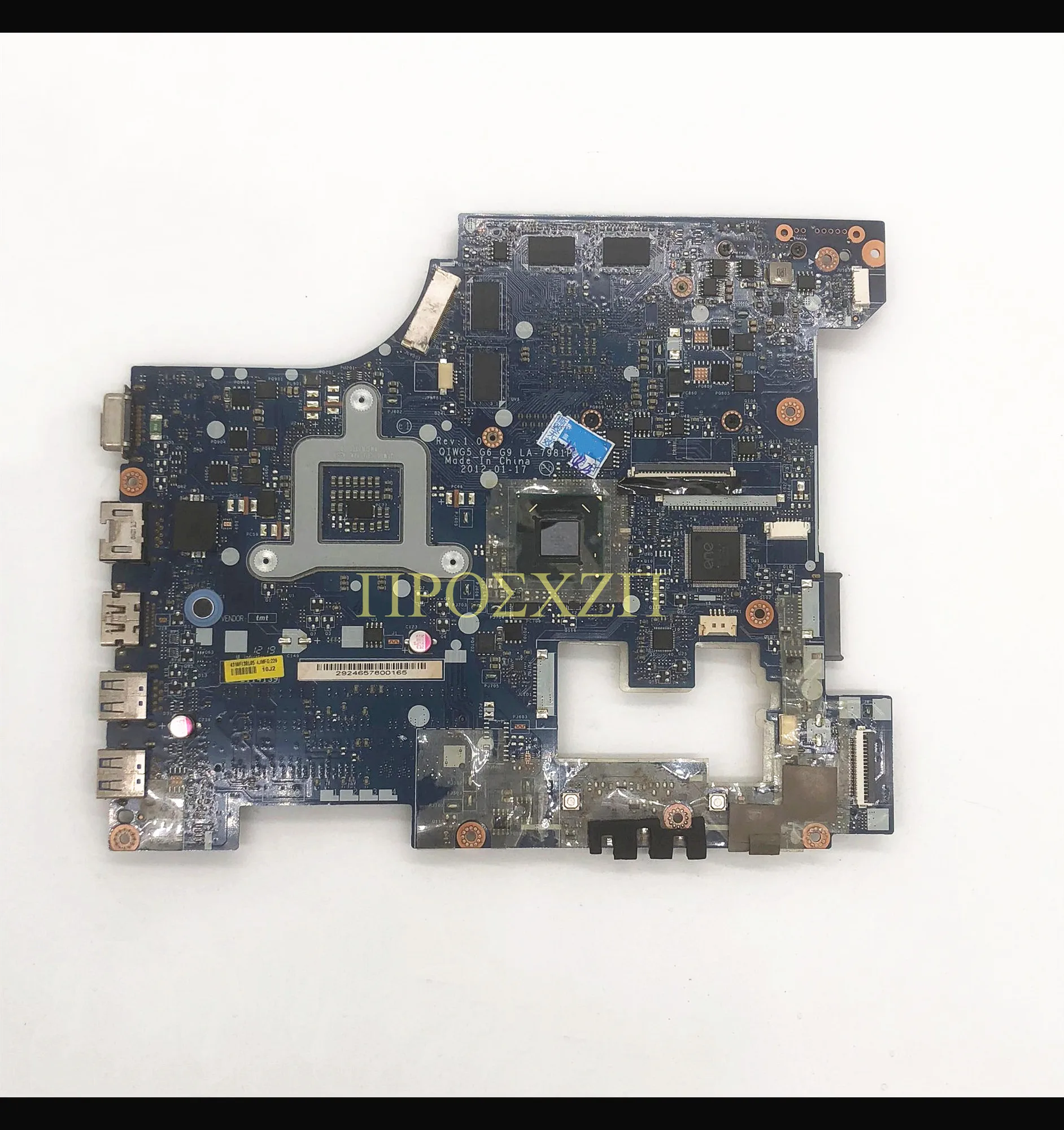 LA-7981P High Quality Mainboard For Lenovo G480 G580 Laptop Motherboard 11S90000120 With GT630M GPU HM76 100% Full Working Well