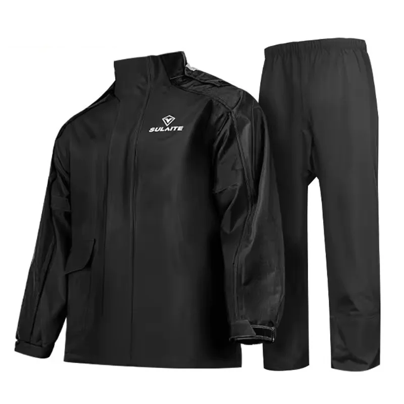 Waterproof Motorcycle Scooter Split Raincoat Set Women Men Outdoors Bike Riding Rainproof Clothes Motorbike Raincoat