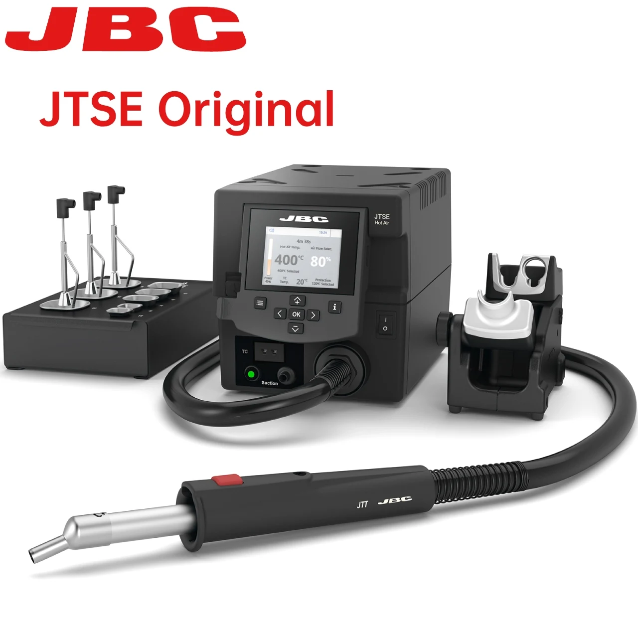 JBC JTSE Hot Air Gun SMD Rework Soldering Station 700W Power Heat Air Gun For Soldering SMD SMT Welding Repair Tool In Stock