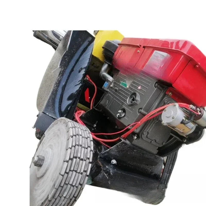 Supply Concrete Pavement Grooving Machine Diesel High Horsepower Grooving Machine Electric Self-propelled Grooving Machine