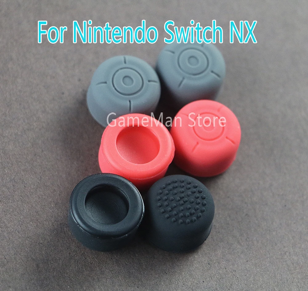 50 pz rialzato antiscivolo Rocker analogico Joystick Grip Cap cappucci protettivi in Silicone per Nintendo Switch NS NX Joy-Con Controller