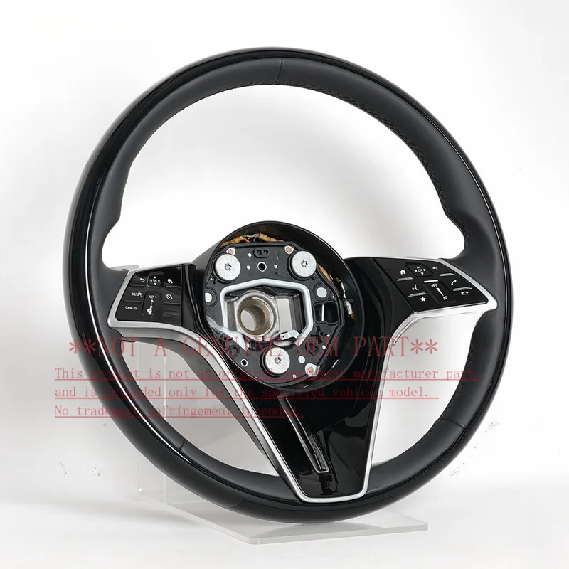For Mercedes Maybach W223 W213 W167 C Class E Class S Wood Grain Steering Wheel Horn Cover  Shell Decorative
