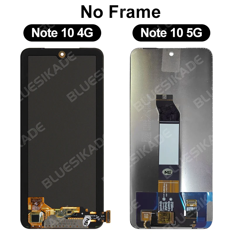 AMOLED For Xiaomi Redmi Note 10 4G Display Note 10S LCD M2101K7AI Touch Screen Digitize For Redmi Note 10 5G LCD POCO M3 Pro LCD