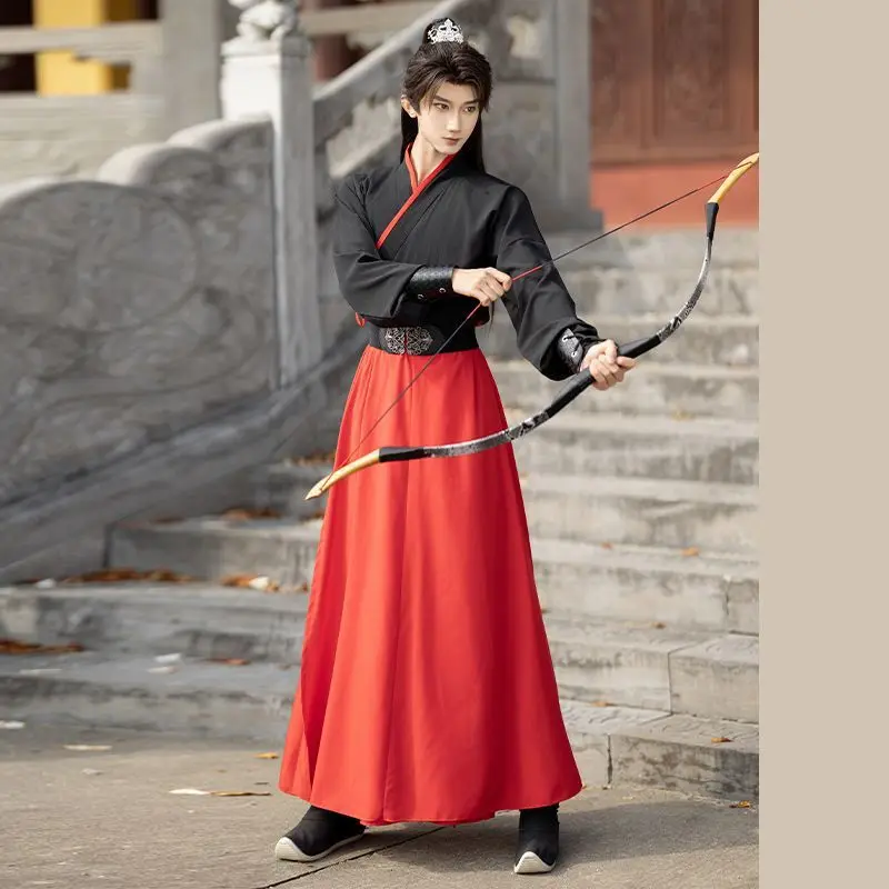 الأصلي Hanfu 2025 جديد الربيع والصيف الصينية Hanfu كروس هان نمط أنيمي لعب الأدوار أزياء مسرحية الحفلات