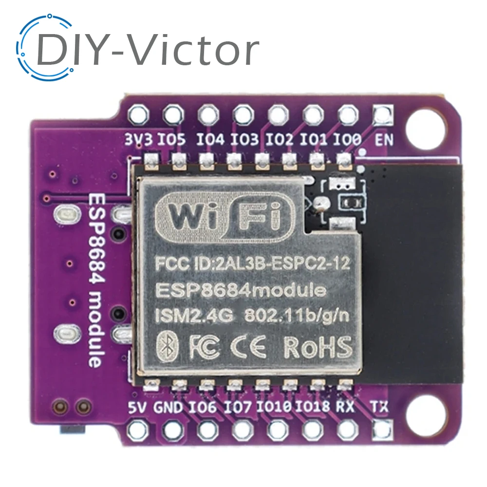 Wemos D1 Mini ESP8266 ESP32 ESP32-C2 ESPC2-12 DevKit Serial WIFI+Bluetooth CH340G ESP8684 Development Board Module For Arduino