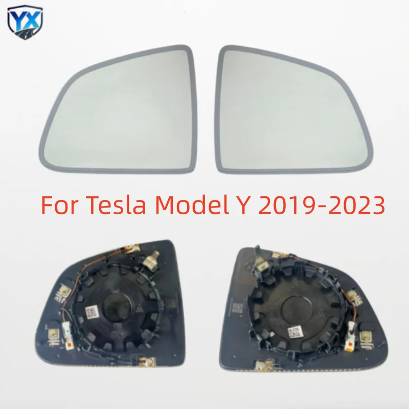 Automatic Dimming Heated Side Rearview Mirror Glass Replacement For Tesla Model Y 2019-2023 Original Factory Mirror Lens