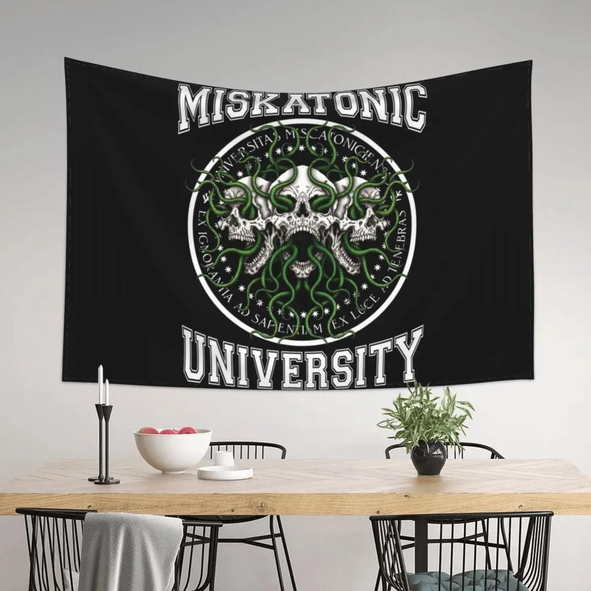 

Miskatonic U - Azhmodai 2020 Tapestry Home Decorations Decorations For Room Bedrooms Decorations Cute Decor Tapestry