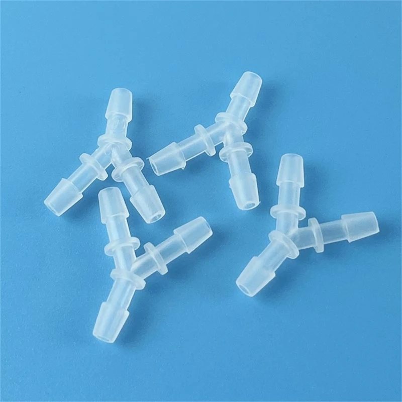 Breast Fittings Connector Y Tube Breast Single Side to Bilateral Fittings Adapter Connector