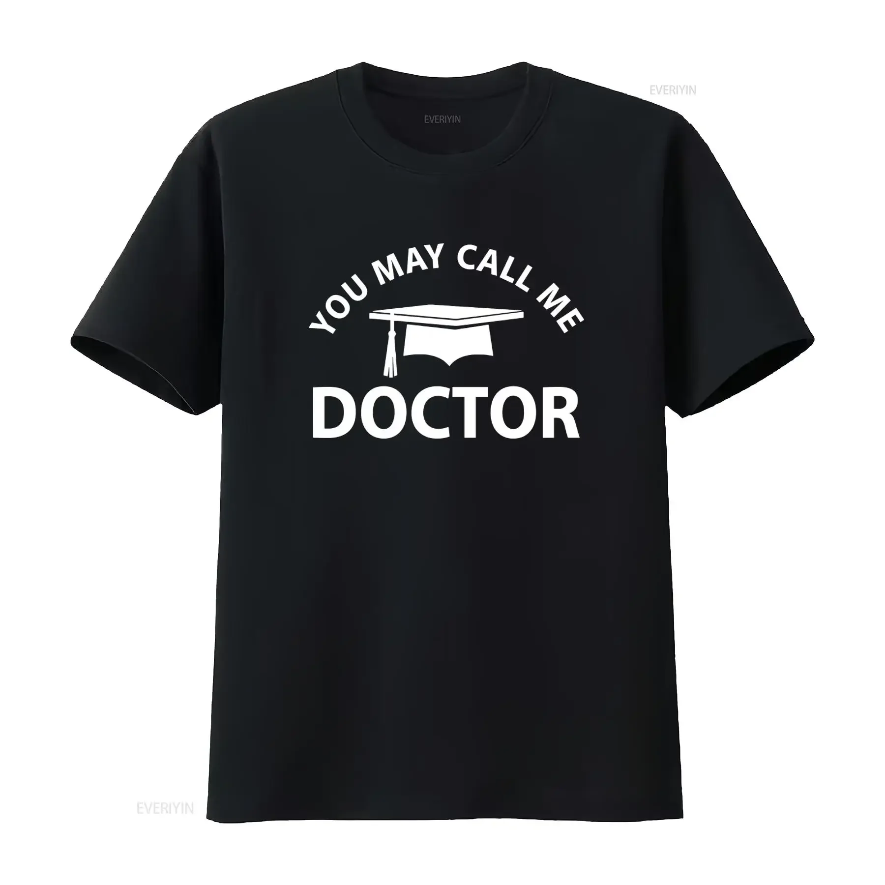 Phd Graduation Funny Doctoral Student Residency Medical School T Shirt You May Call Me Doctor vintage Washed Comfortable Soft