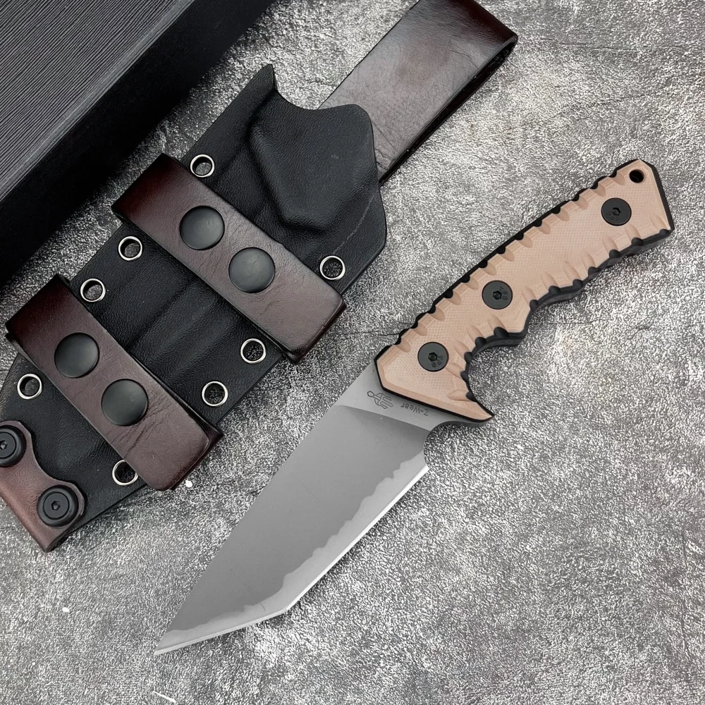 

High Quality Miller M27 Fixed Blade Knife DC53 Blade Sharp Military Cutting Knife Outdoor Tactical Survival Knife with Sheath