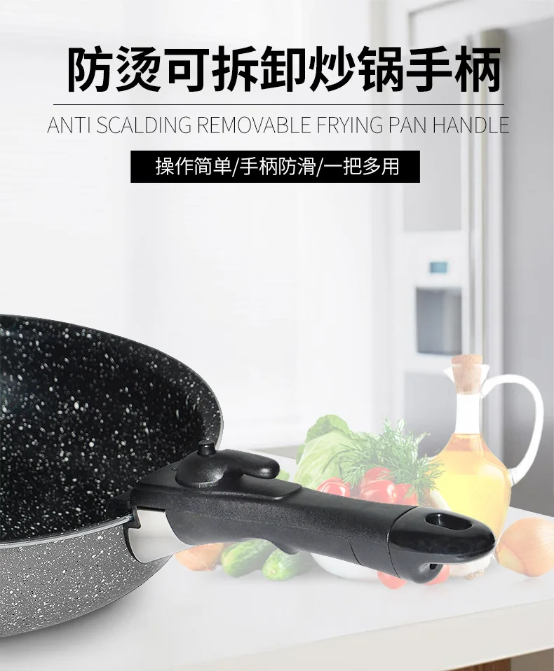 Anti Scald Pot Clip Disassembly Self-locking Pot Clip Universal Pot Handle Accessory,