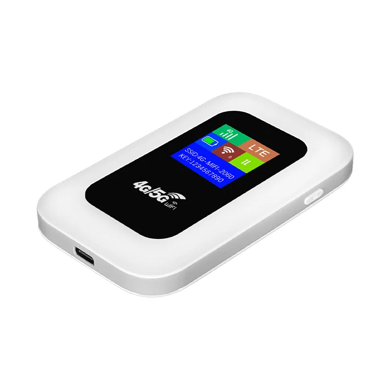 

4G wireless portable MIFI color screen portable LTE router wireless WIFI pluggable SIM card