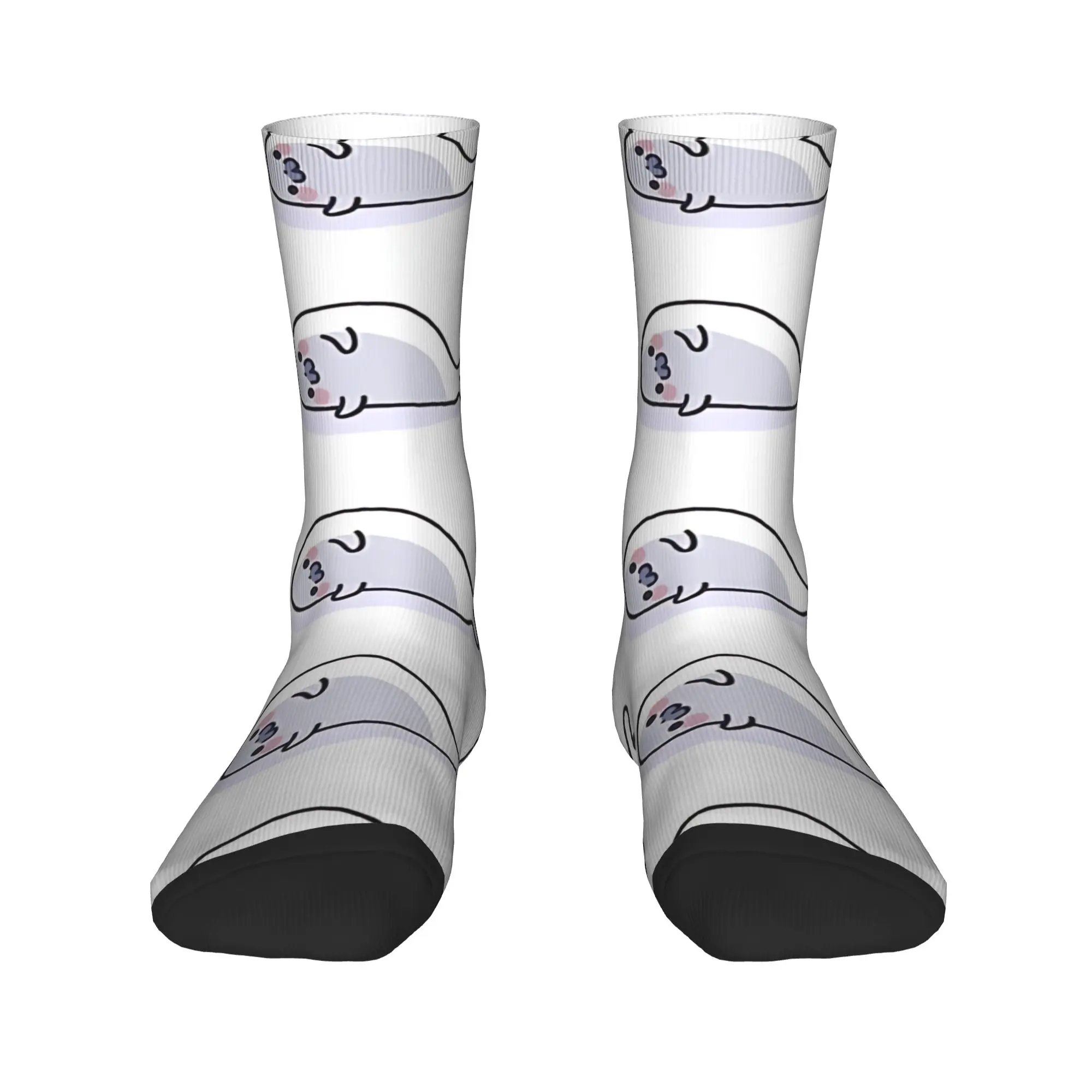 Lazy Seal Stockings Winter Star  Design Elegant Socks Winter Non-Slip Socks Adults Men Climbing Comfortable Socks
