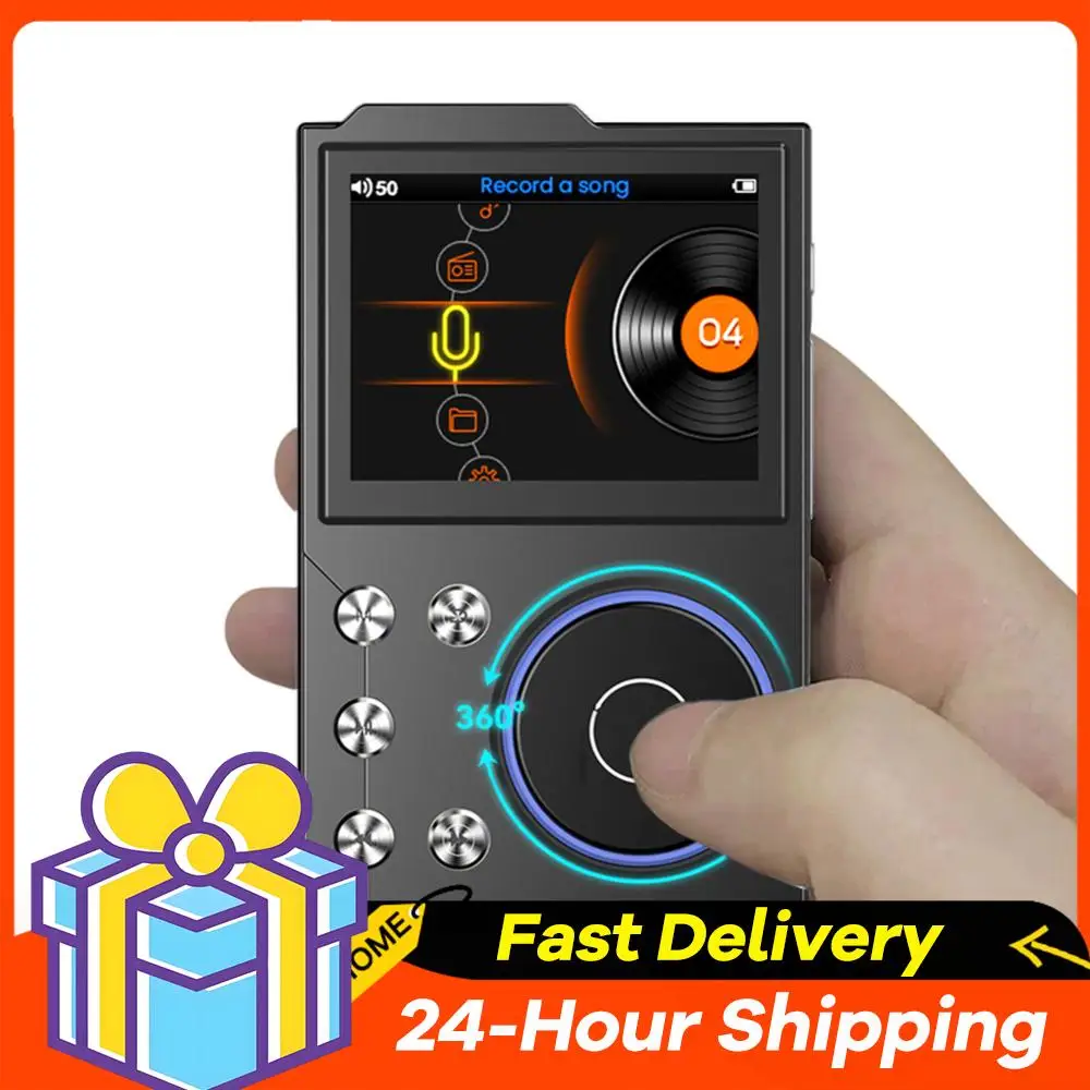 مشغل HiFi MP3 بدون فقدان DSD مشغل موسيقى صوتي رقمي متوافق مع بلوتوث 5.3 مشغل موسيقى رقمي يدعم ما يصل إلى 256 جيجابايت #2