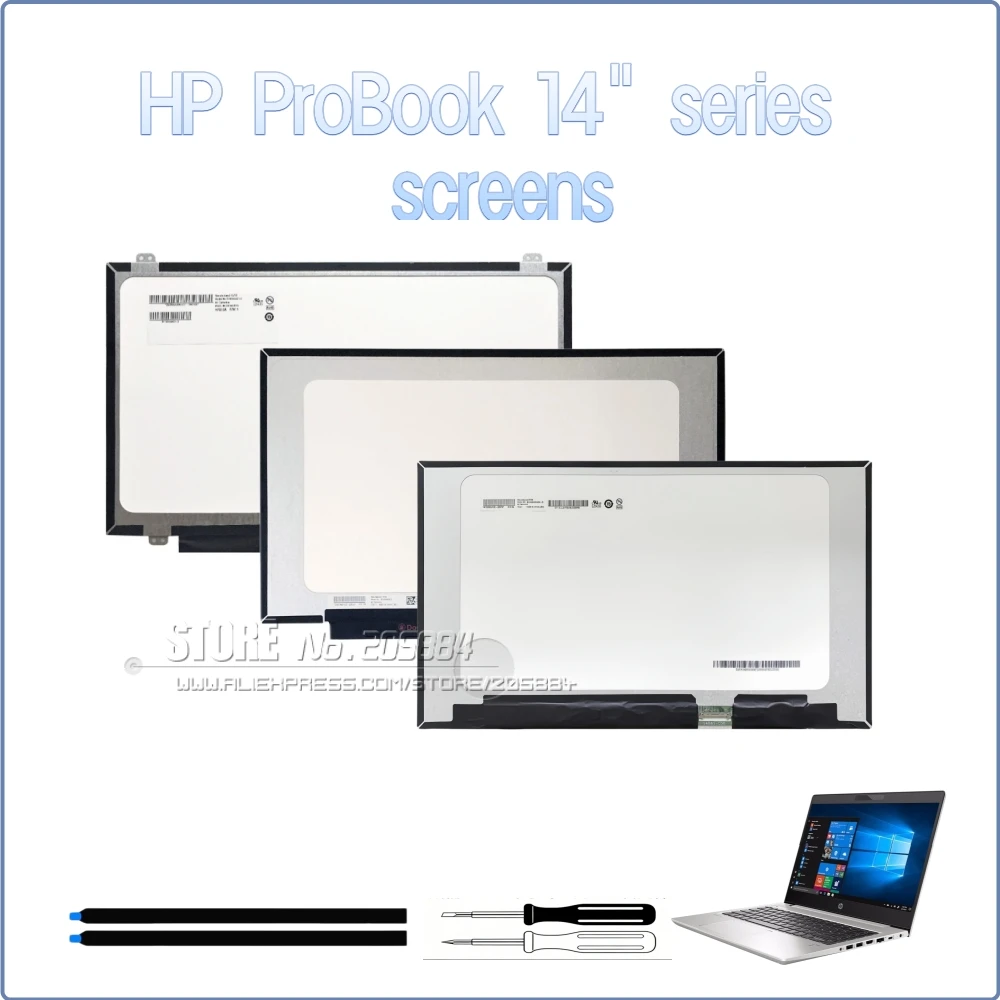 

Для ноутбуков HP ProBook 440 14 дюймов G0 G1 G2 G3 G4 G5 G6 G7 G8 G9 G10 G11 ЖК-дисплей