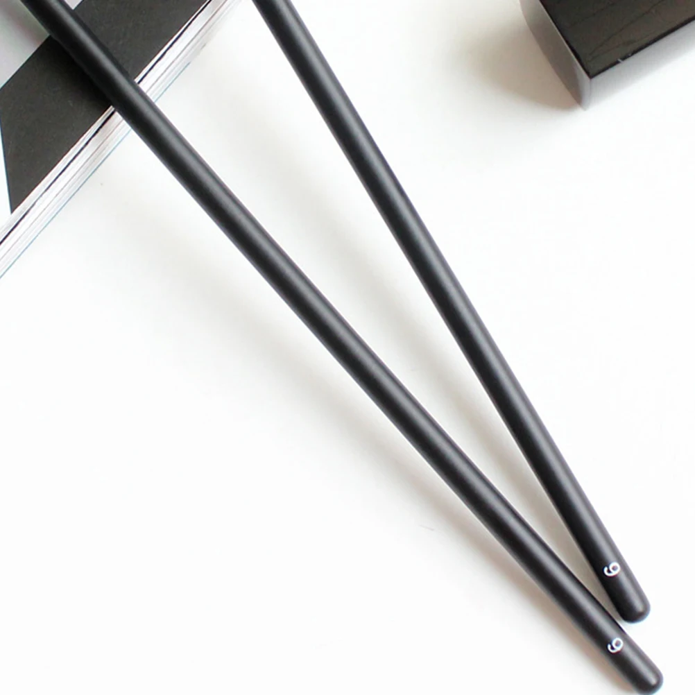 Juego de brochas para delineador de ojos, 2 uds., crin suave, mango largo de madera, herramientas profesionales de maquillaje de ojos, aplicador de sombra de ojos líquida