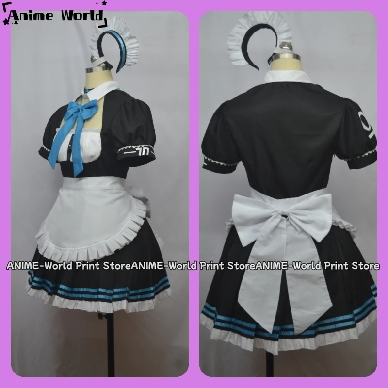 Blue Archive Itinose Asena Maid Cosplay Costume Anime Clothing Full Outfit