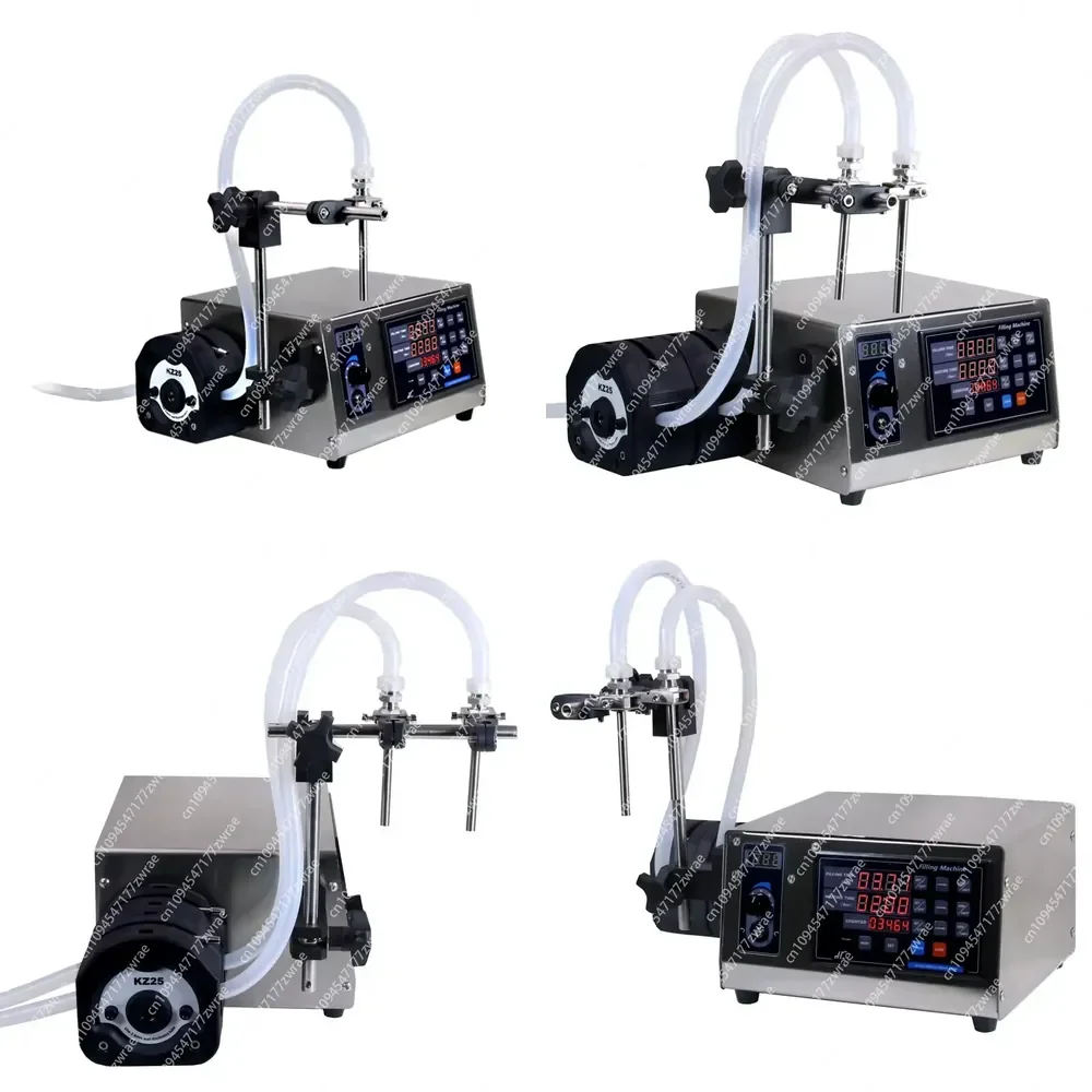 Vegetable Glycerine Soap Semi Automatic Peristaltic Pump Glue Chemical Nail Polish Bottle Filling Machine