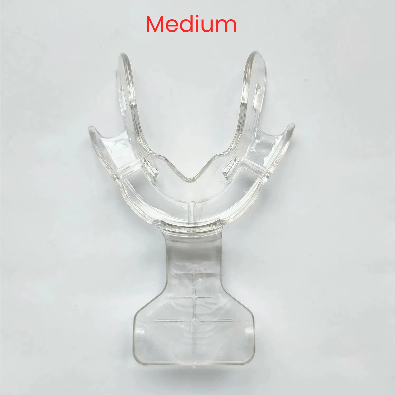 إطار الأسنان قطع الظهر صينية الانطباع FCB صواني الإجهاد الحرة الأوتوكلاف 134 ℃   صواني الانطباع واضحة