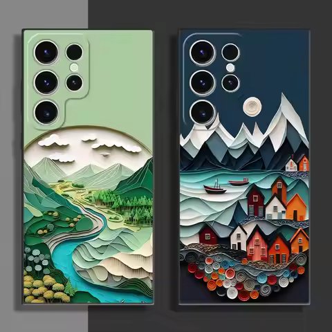 Summer Sky Suspension Phone Case for Samsung Galaxy S22 Plus S21 5G S21 FE S24 S25 Ultra S20 S23 Ultra S22 Ultra Cover