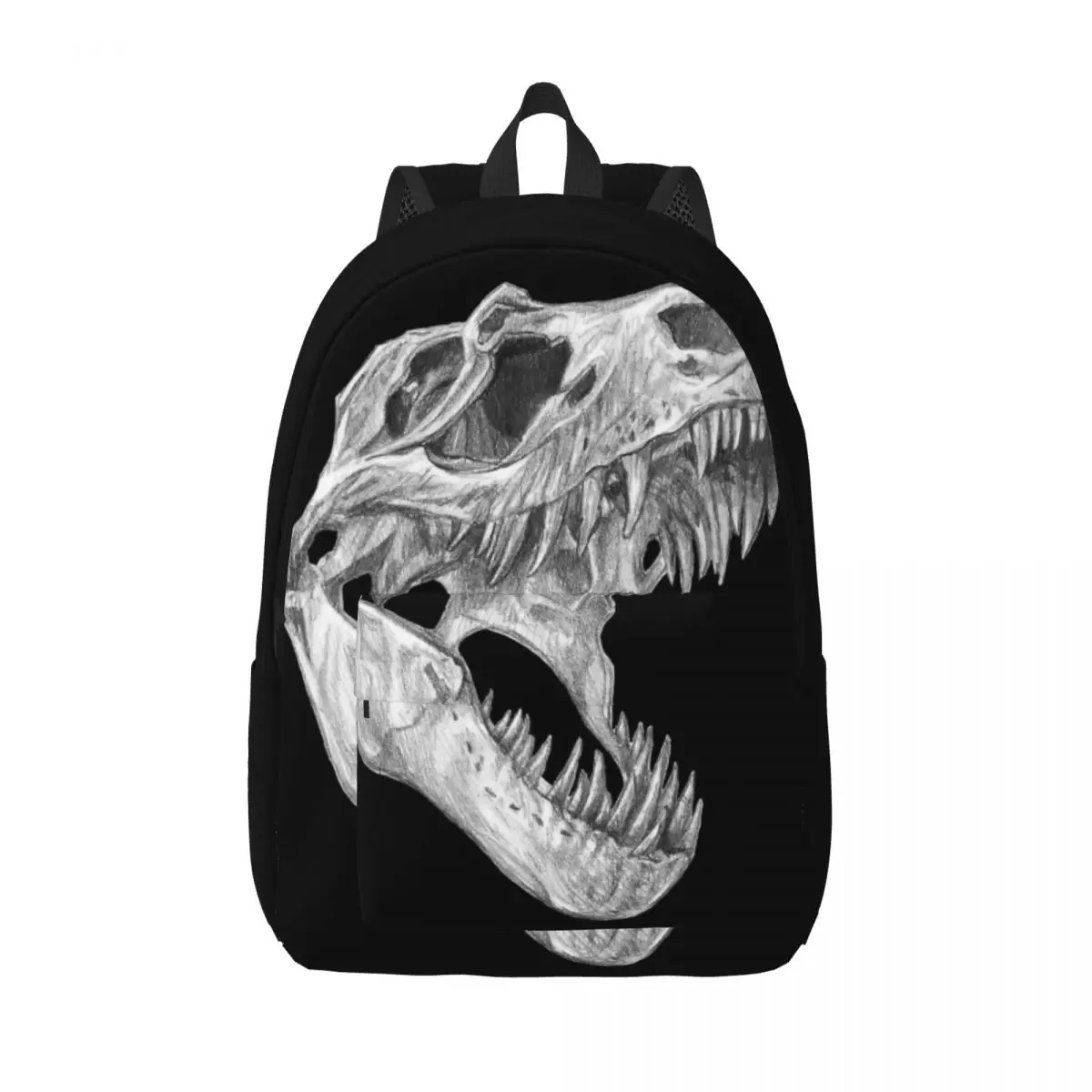 Mochila De calavera t-rex para niño y niña, mochila escolar para estudiantes, dinosaurio, dinosaurio, jurásico, guardería, bolsa primaria, viaje